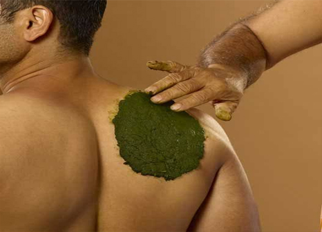 Lepam Ayurvedic face pack treatment at Marsha Ayurvedam